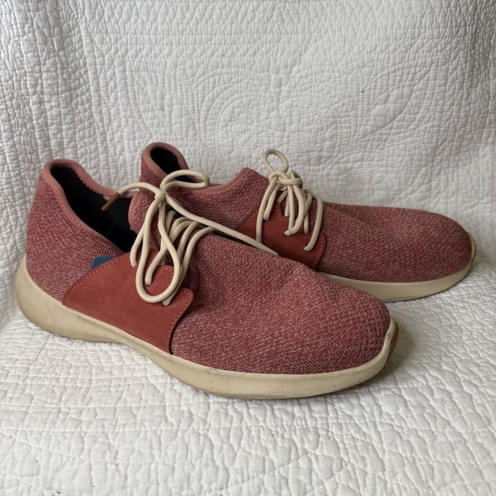 Vessi Men's Casual Red Heather Sneakers/Shoes 12M